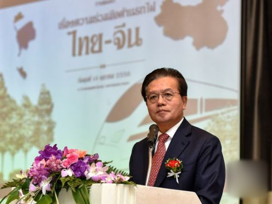 中国驻泰大使宁赋魁披露,中泰双方将抓紧实现年内开工建设的目标。